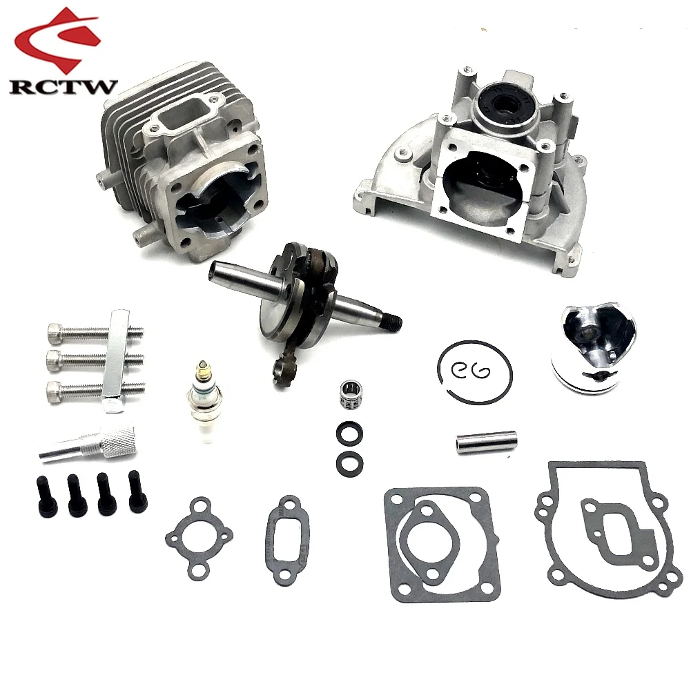 

30.5cc Engine 4 Bolt Engine Crank Kit (From 2 Bolt To 4 Bolt) for 1/5 Scale HPI KM Rovan Baja 5B 5T 5SC LOSI 5IVE T RC CAR PARTS