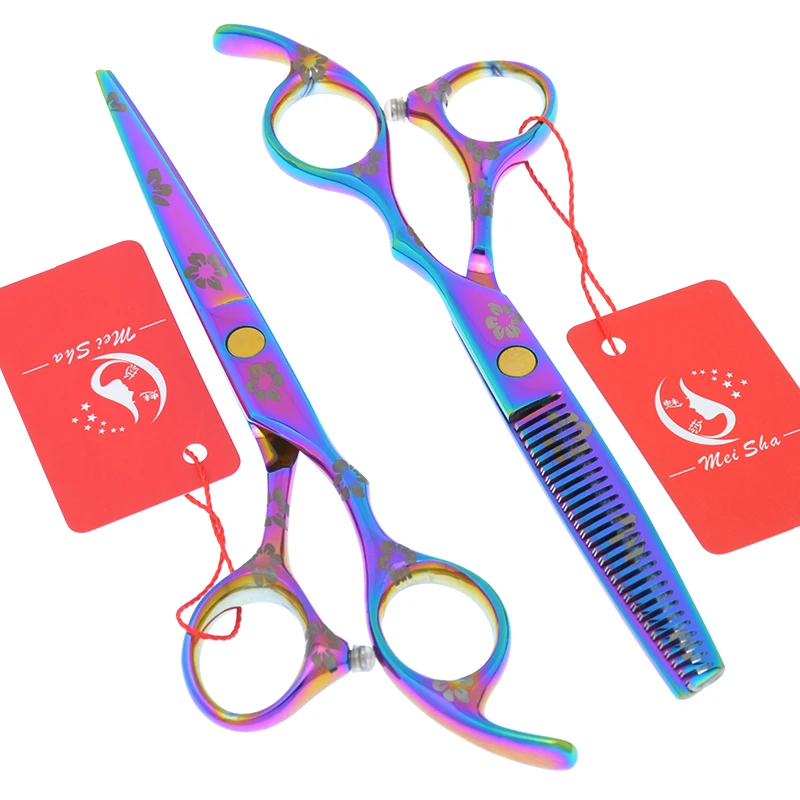 Meisha 5.5/6 inch Hair Scissors Professional Hairdressing Shears Salon Cutting Thinning Scissors Haircut Styling Tools A0171A