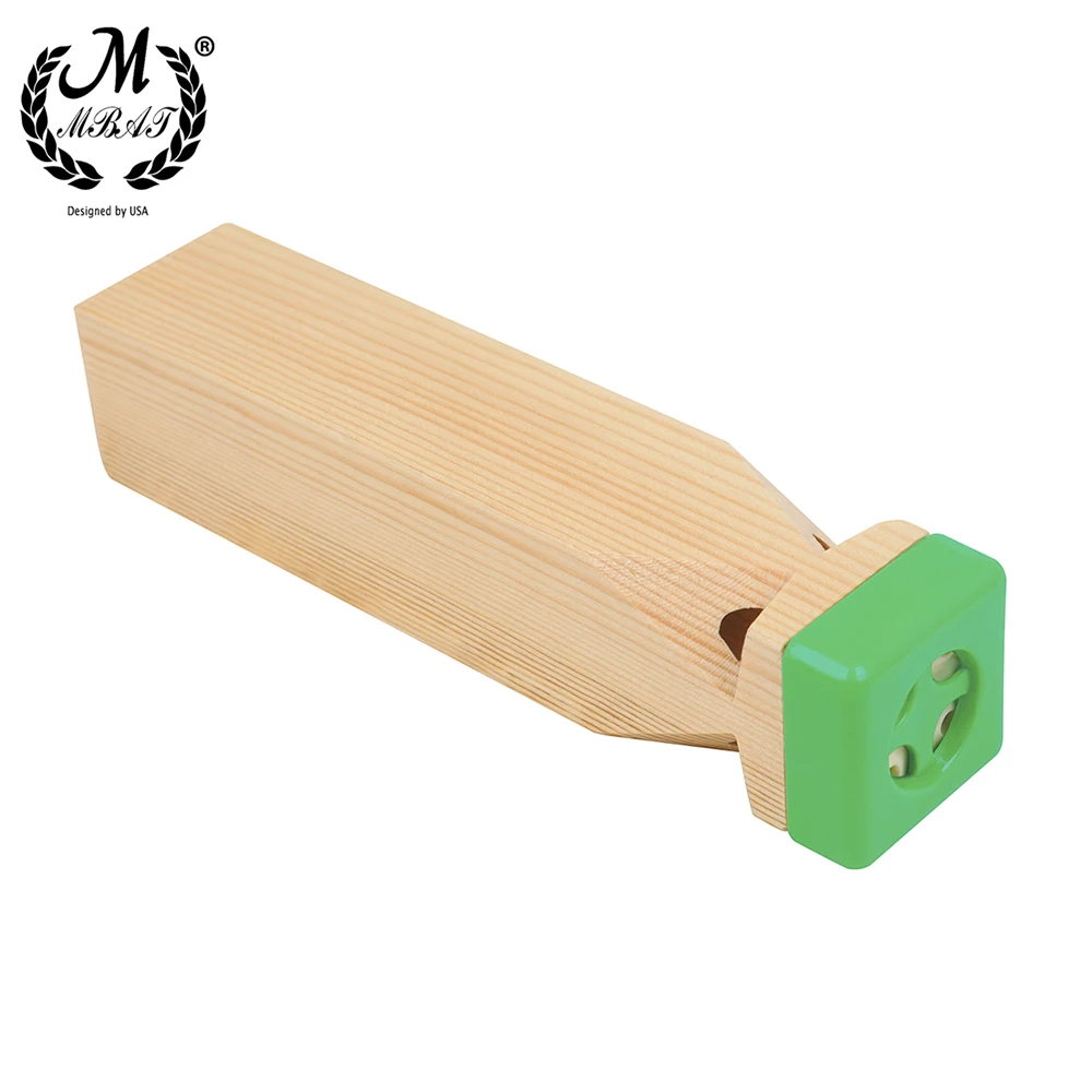 M MBAT Wooden Train Whistle Toy Baby Developmental Toy Parent Child Teaching Musical Instrument Educational Toys Christmas Gift