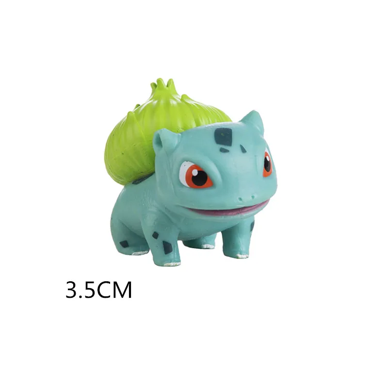 Neue 3-8CM Pokemon Hot Cartoons Film Anime Figur Pikachu Vulpix Eevee Venusaur Sammlung Pet Action Modell Spielzeug geschenke – Detail 9