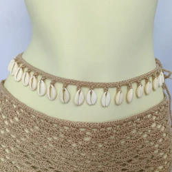 Bohemia Seashell Waist Chains Body Jewelry Women Summer Sexy Bikini Beach Belly Chain Strand Charms