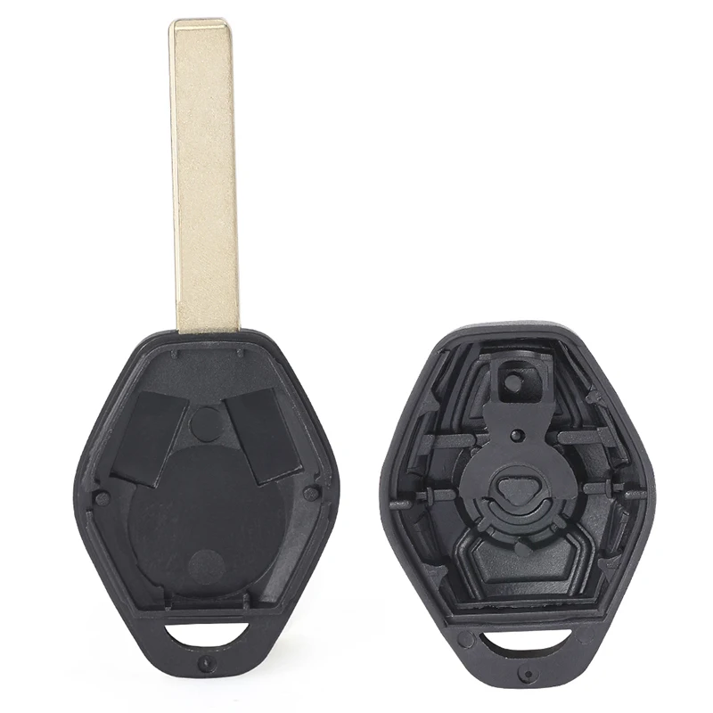 Casing Kunci Mobil Remote KEYECU dengan 3 Tombol Penutup Pisau HU92 untuk BMW EWS 1 3 5 6 7 Seri E38 E39 E46 X3 X5 Z3 Z4 Z5