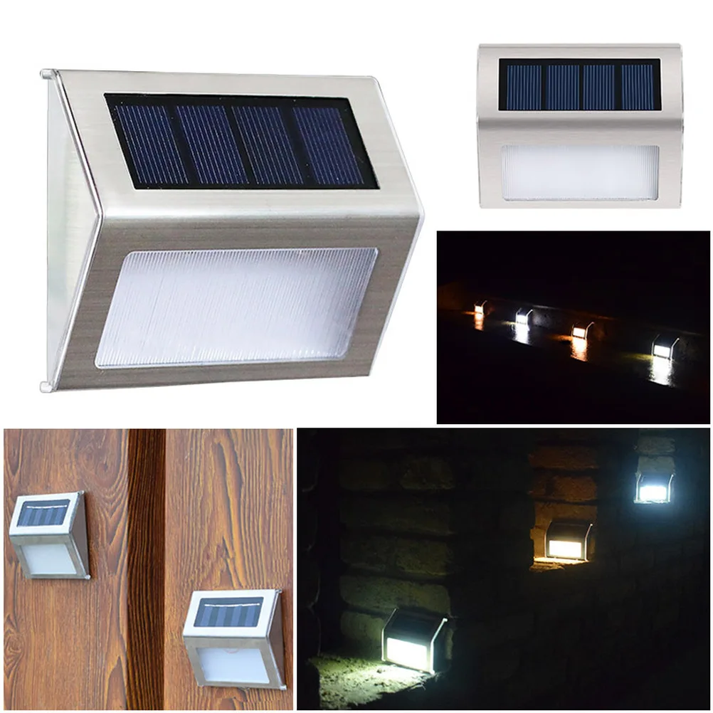 

LED Solar Wall Light Outdoor Motion Sensor Lamp Waterproof Garden Pathway Yard Stairs Light Energy Saving LED Solar Lamp