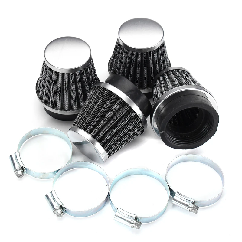 4x 52mm Motorcycle Air Filter Pod Fit For Suzuki GSXR 750 1100 750R KATANA GSX 1100F GSX600F Kawasaki KZ550H Yamaha GSX1100F ... - Image 5