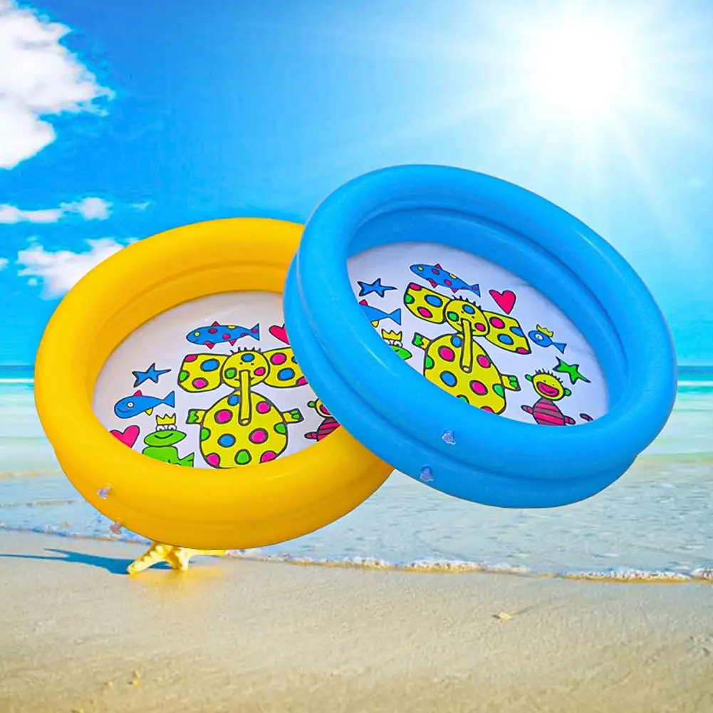 Summer Baby Inflatable Swimming Pool Thicken Blow Up PVC Round Swimming Pool Newborn Bathtub Kids Toddler Pool Accessories