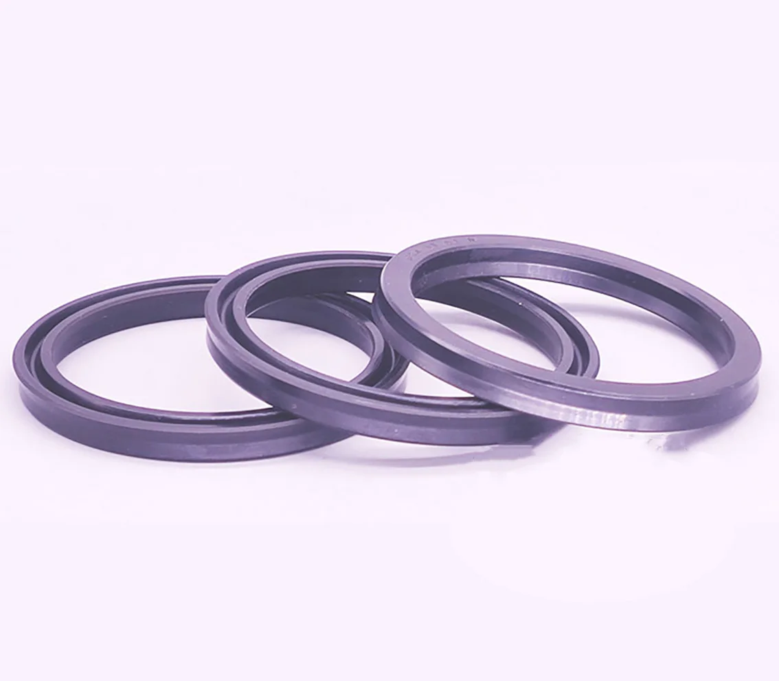 Black NBR Rubber Hydraulic Cylinder Oil Sealing Ring Thickness 9/10/12mm USH/UPH/Y Type Shaft Hole General Sealing Ring Gasket