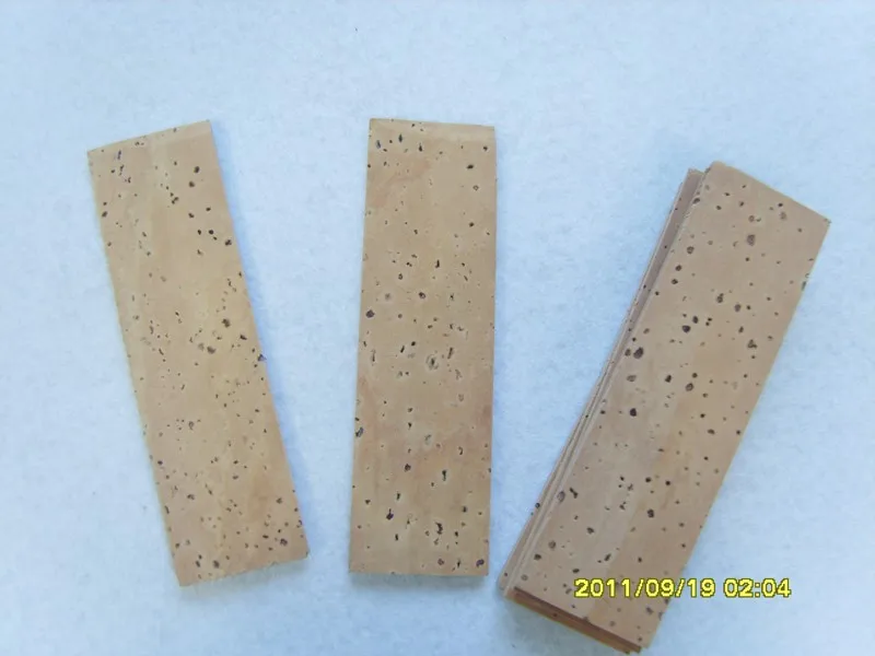 10 pieces of the clarinet Clarinet cork leather cushion.(5 piece flute head + 5 pieces of the following part of the body)