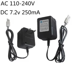 7.2V 250mA Batteria Caricatore per Il Giocattolo Del Rc Parti di Automobili 7.2V Nimh Nicd Caricabatteria El Spina Ac 110 -240V Dc 7.2V 250mA