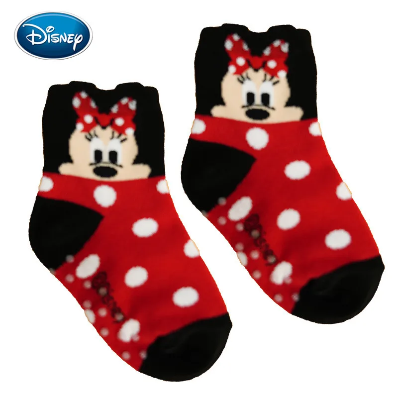 Cute baby socks mickey/minnie/pig cartoon Disney printed cotton socks 3-10 years old children autumn&winter socks