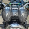 가와사키 Z900RS Z900 RS 100% 용 탄소 섬유 오토바이 대시 패널 커버, 대시 보드 보호, 카페 레이서 액세서리 3