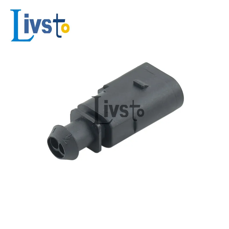 2 Pin Way Auto Temp Sensor Plug Deflation Valve Socket Waterproof Electrical Wire 1.5mm Connector 1J0973802 1J0973702