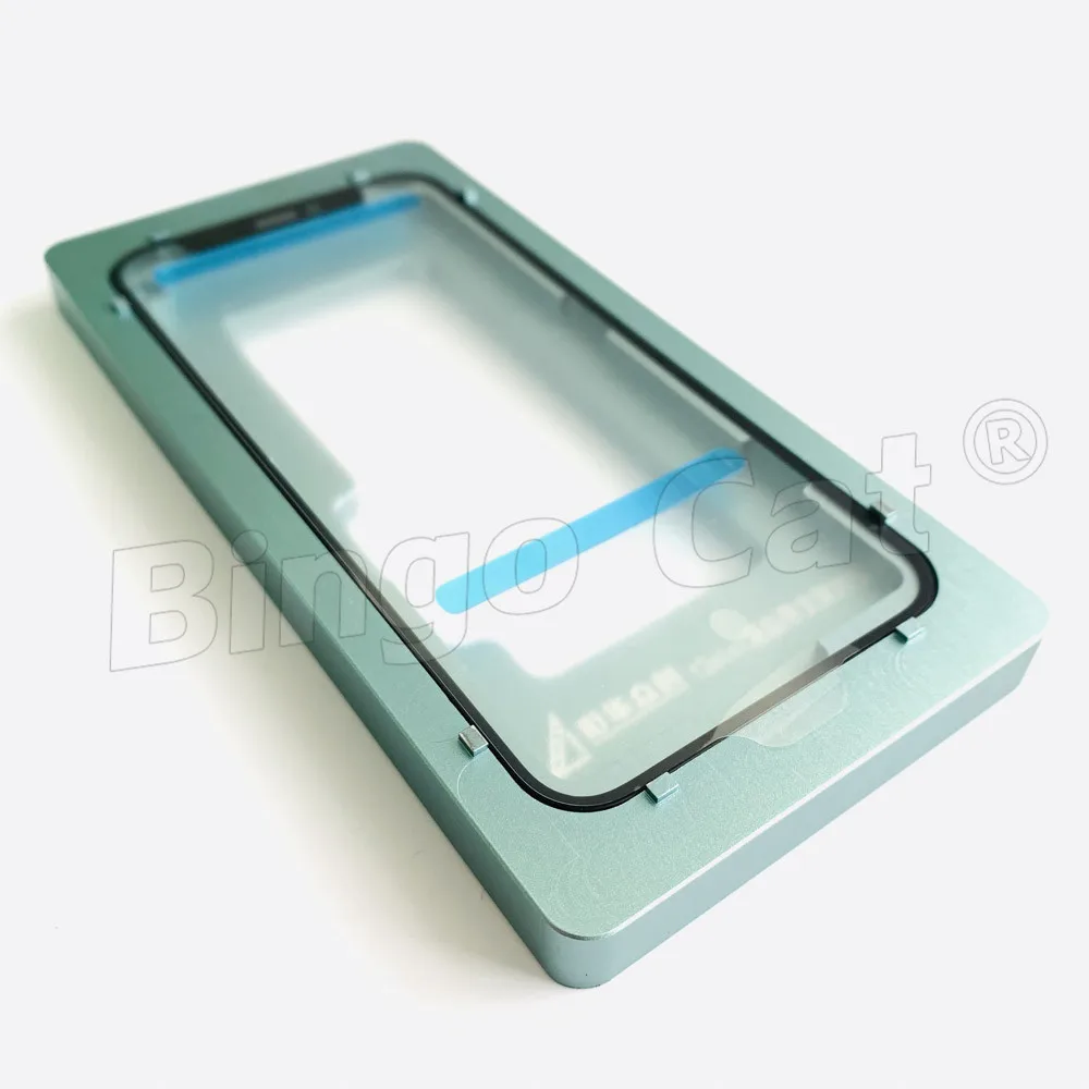 Molde de alineación LCD 16 Pro Max para iPhone 15pro 15 14 13 pro pantalla LCD en marco de vidrio molde de posición OCA reparación de pantalla táctil