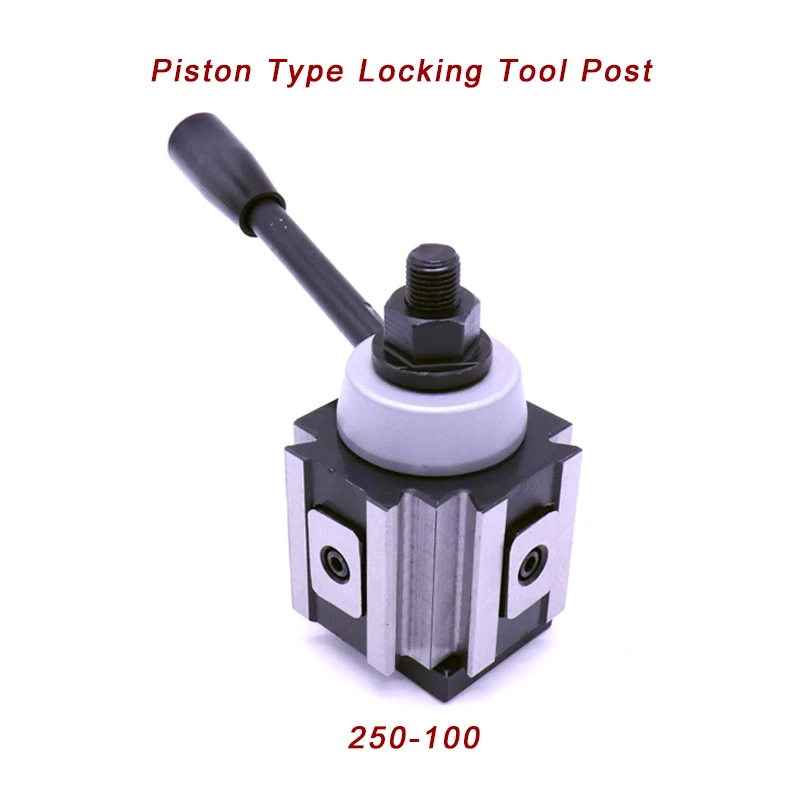 1PCS 250-100 Piston Quick Change Toolpost Boring Turning Holder Tool for CNC Metal Lathe lathe tool