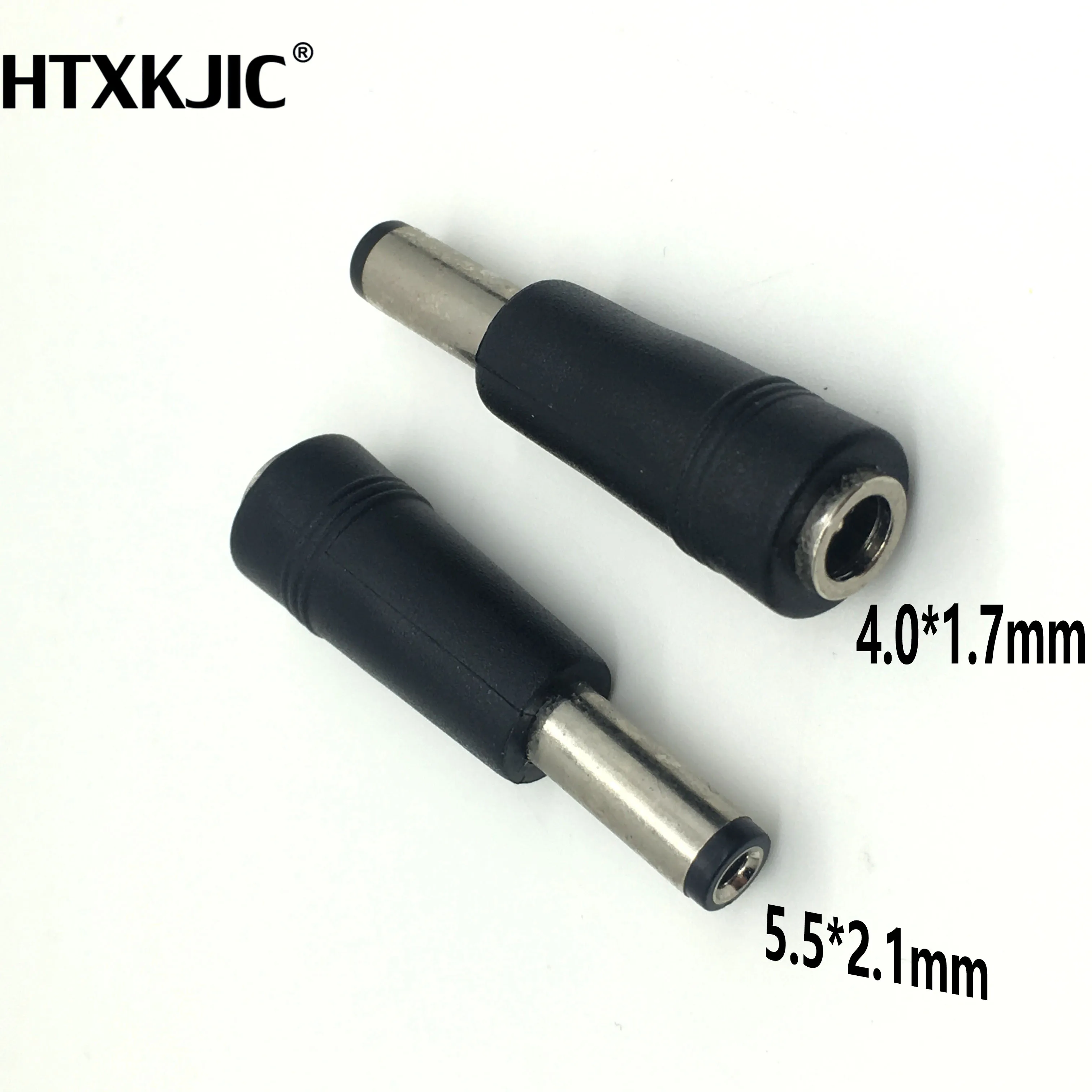 pcs 4.0x1.7mm female jack to 5.5x2.1mm male DC Power Connector Adapter Laptop 4.0*1.7 to 5.5*2.1