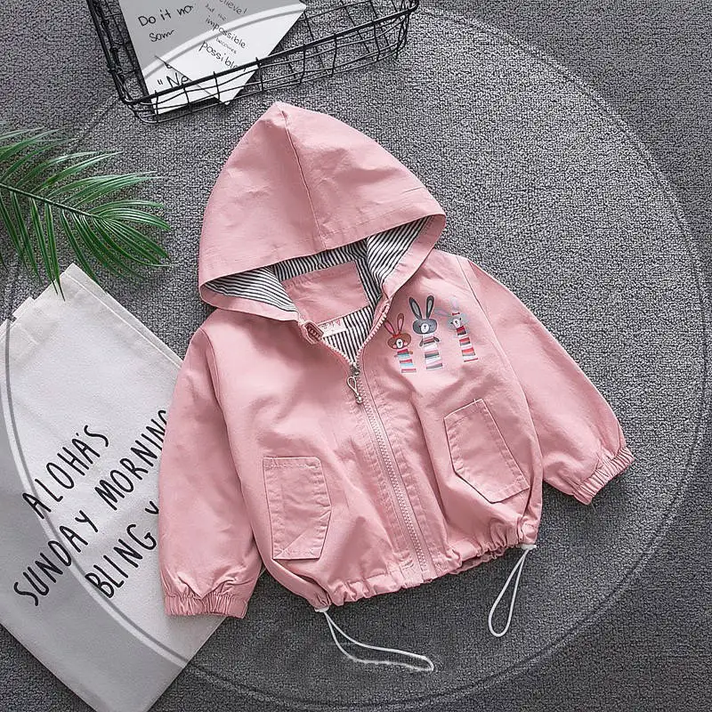 Children's clothing girls spring windbreaker jacket boys middle and small children's jacket spring and autumn children's jacket