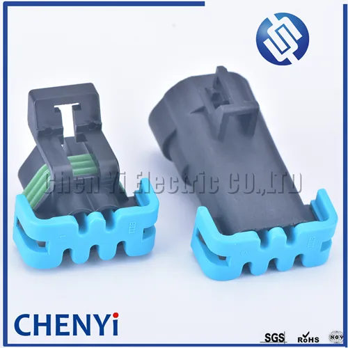 Imagen 2 del producto Enchufe con Sensor de oxígeno para coche, accesorio impermeable, hembra o macho, 4 pines, 12146047, 12092839, para BUICK Cadillac y Chevrolet