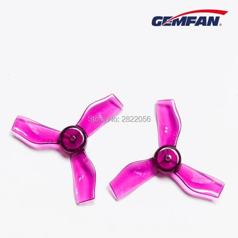 4Pairs 8pcs Shaft 0.8mm 3-Blade Gemfan 1219 1.2x1.9x3 31mm Hollow cup brushless motor CCW/CW propeller RC Drone airplane parts