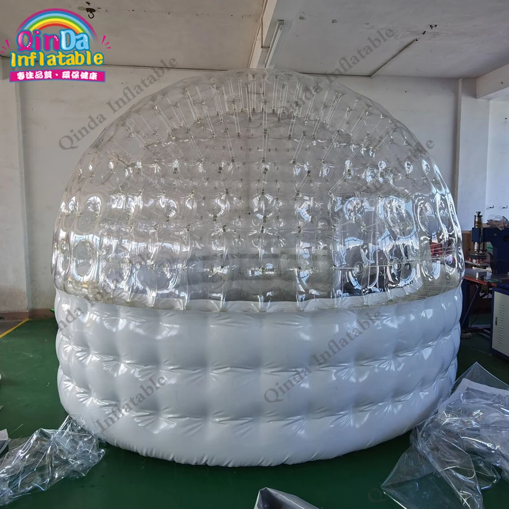 Starry Sky Clear Inflatable Hotel House Clear Inflatable Bubble Dome Tent For Restaurant