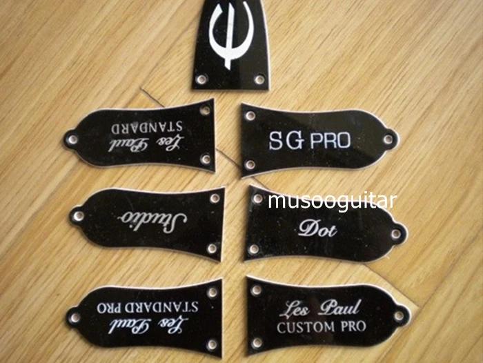 Black Truss Rod Cover For Guitar 3 Holes Guitar Parts Accessories