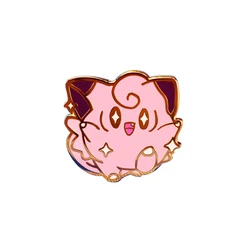 Baby clefairy brooch adorable baby fairy badge mammal child jewelry