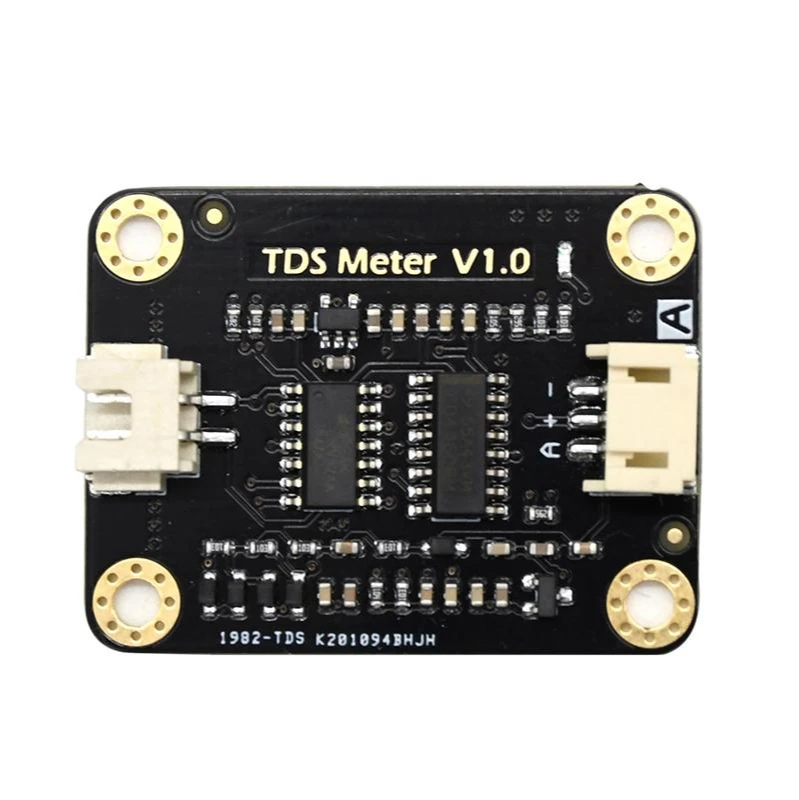 

Water Conductivity Sensor Module Simulation Tds Sensor Resistance Liquid Water Quality Monitoring Detector Compatible with Uno