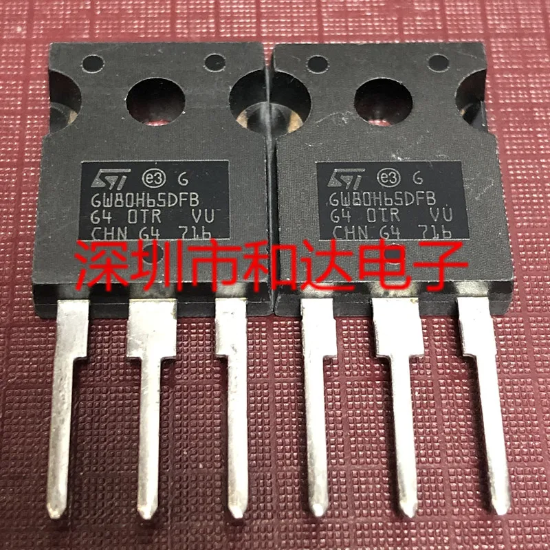 2pcs NEW GW80H65DFB STGW80H65DFB TO-247 650V 120A