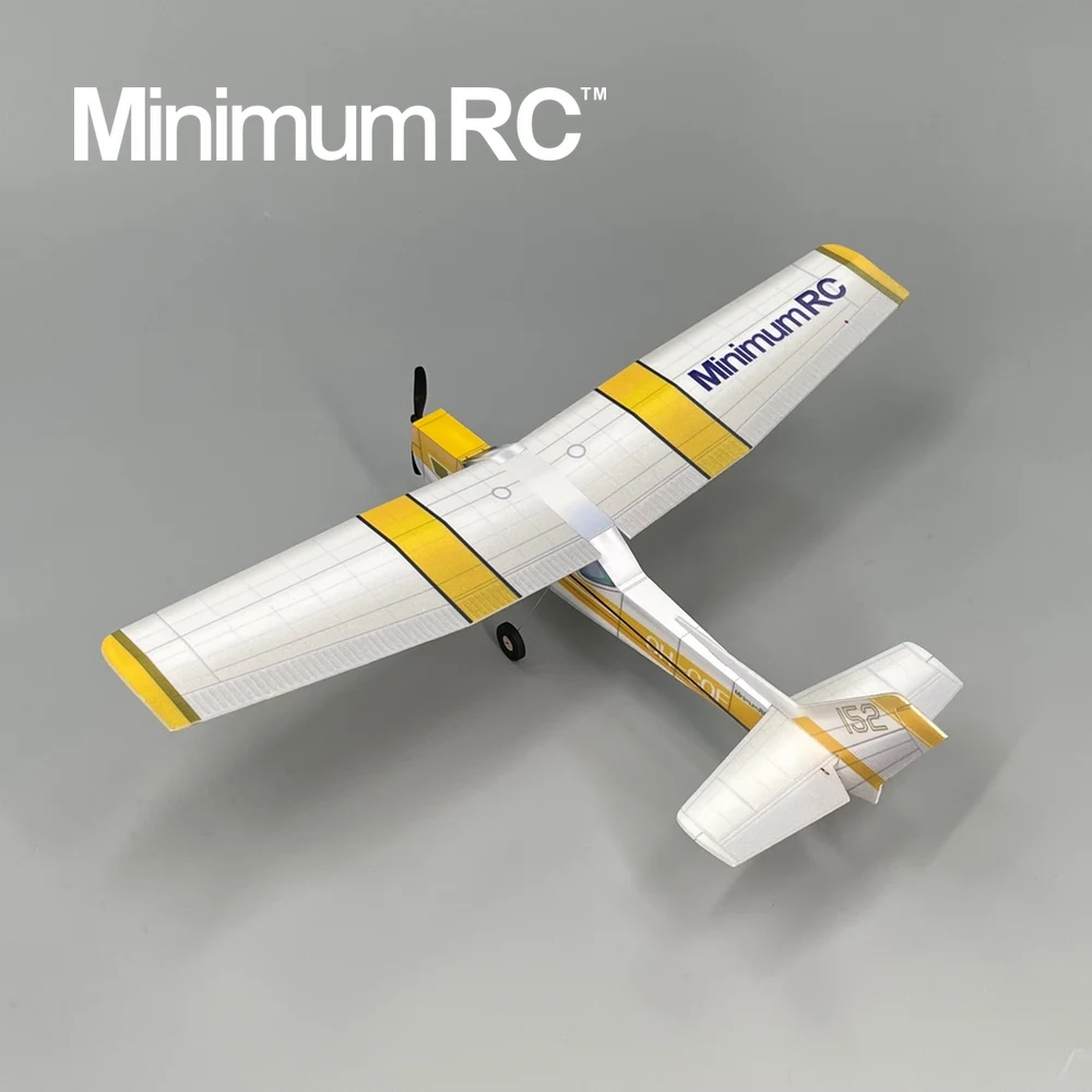 MinimumRC Yellow Cessna-152  360mm Wingspan 3 Channel Trainer Fixed-wing RC Airplane Outdoor Toys For Children Kids Gifts