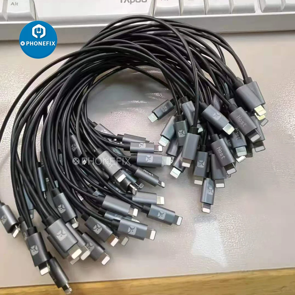 라이트닝-라이트닝 OTG 케이블, 아이폰, 아이패드용 데이터 마이그레이션, 비디오, 사진 동기화, 데이터 전송, 데이터 라이트닝 케이블