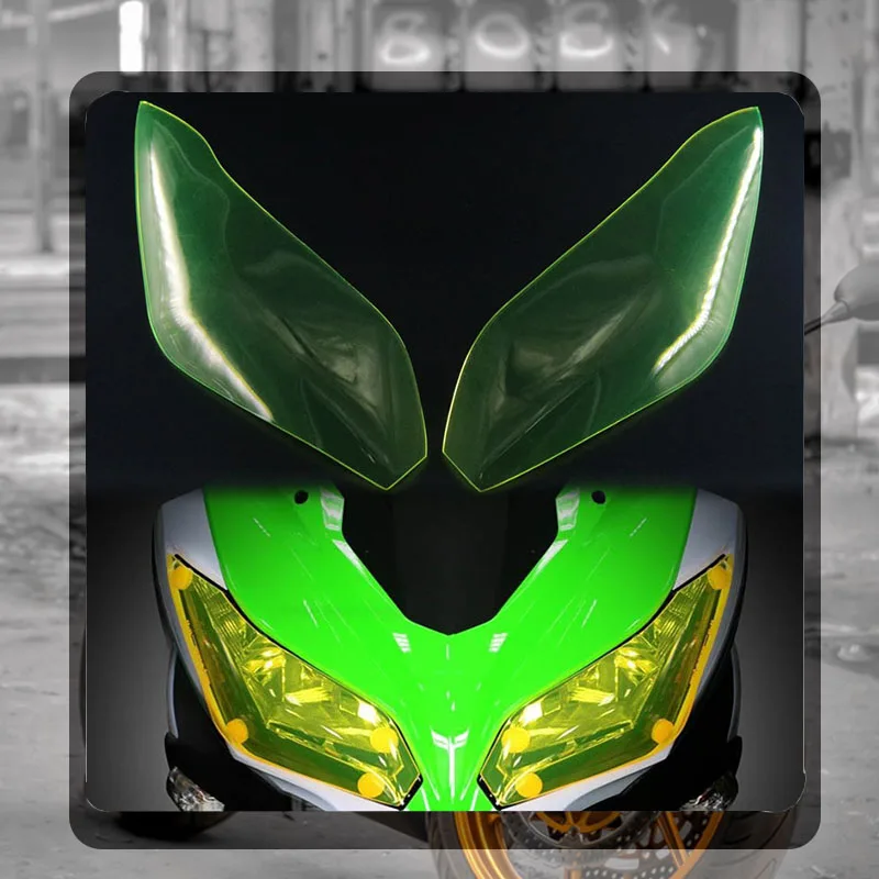 

Для NINJA 300 250 NINJA300 NINJA250 Защитная крышка для передней фары мотоцикла