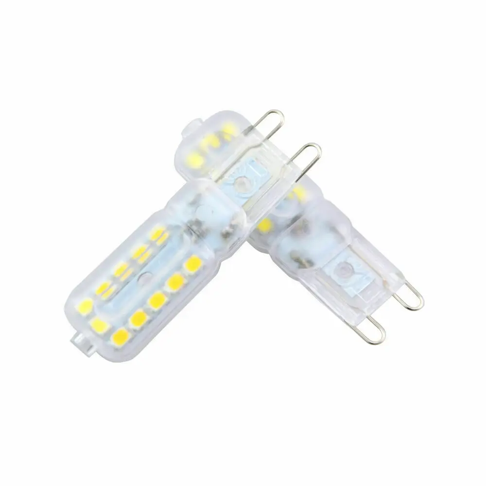 Imagem -04 - Dimmable Lâmpadas Led 220v 110v Holofotes 2835 Casa Brilhante Lâmpadas do Candelabro 3w 5w 7w Substituir 30w 40w Ampola de Halogéneo Pcs g9