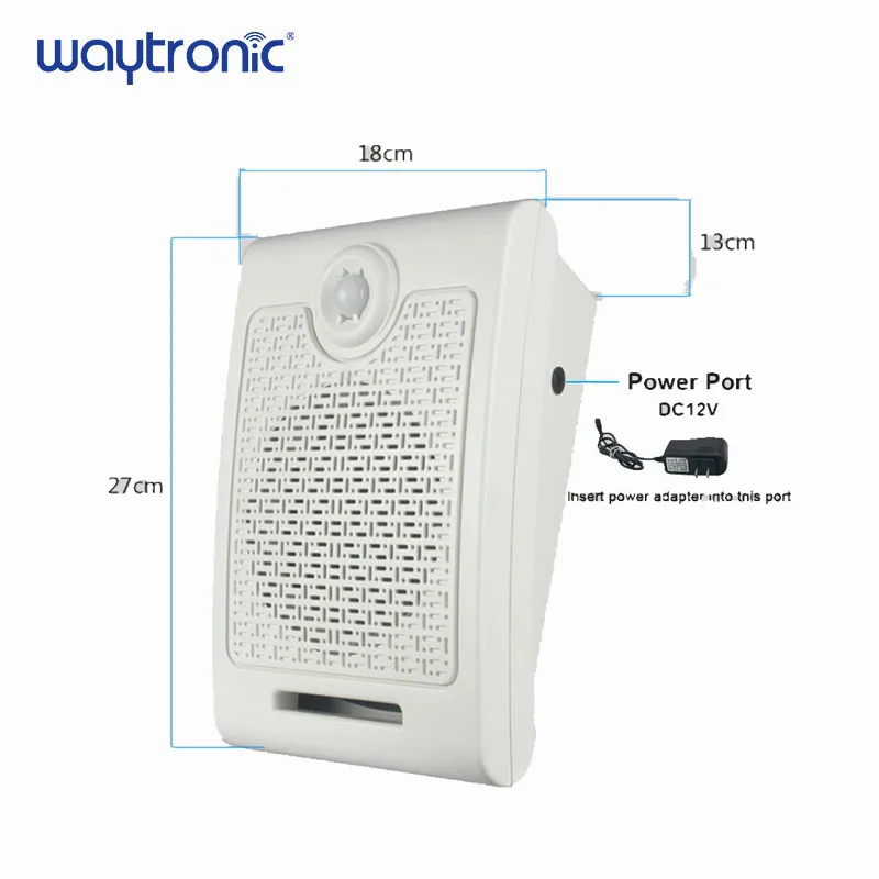 Imagem -06 - Pir Sensor de Movimento Infravermelho Suporta Cartão sd Audio Player Speaker Detector de Movimento Dispositivo de Som Ativado