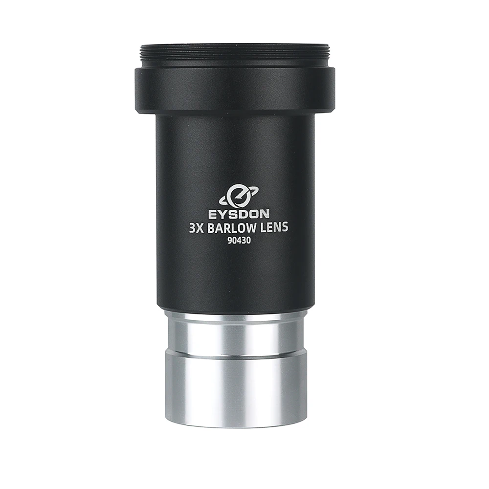 EYSDON 3x Barlow Lens Fully Multi Coated Achromatic For 1.25