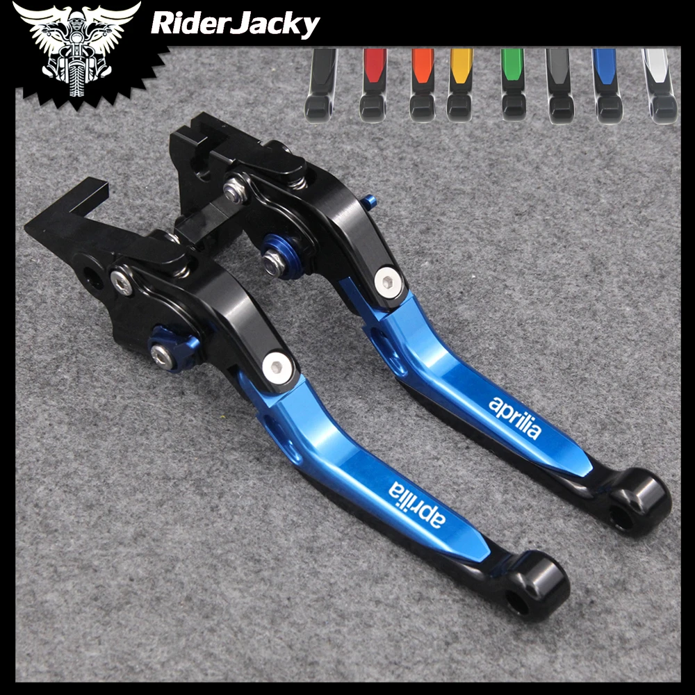 RiderJacky Folding Extendable Motorcycle Brakes Clutch Levers For Aprilia TUONO V4 1100RR/Factory 2017-2018