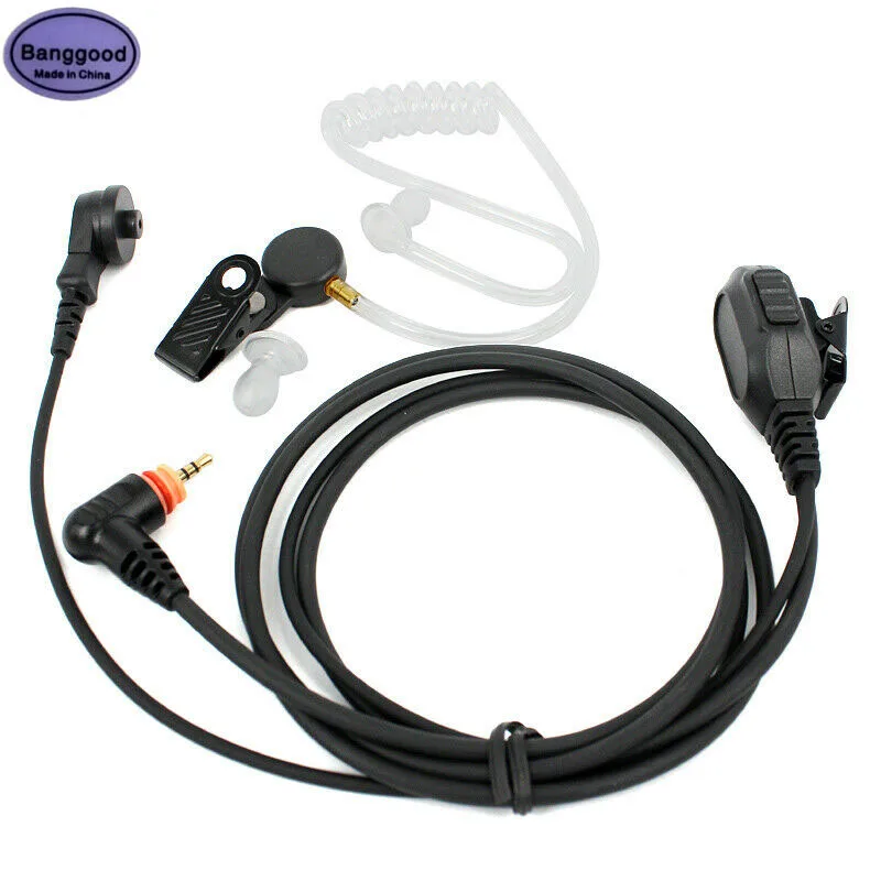 Air Acoustic Tube Earpiece Headset PPT Mic Speaker for Motorola SL1M SL2M SL1K SL1600 SL300 SL7500 SL400 SL4000 SL7550 Radio