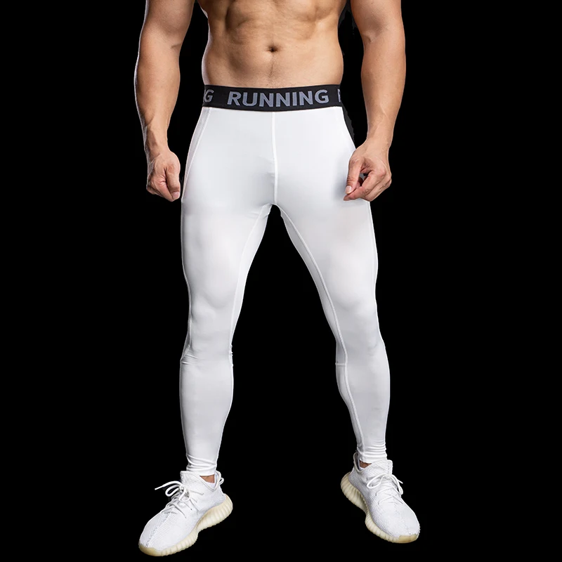 Fitness basketball Running Tights Men Jogger exercise Sports Leggings Gym Compression elastic Pants Trousers Sport Pants