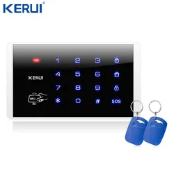 Kerui K16 Wireless RFID Touch Keyboard For  Wifi PSTN GSM Home House Alarm System Security System 433MHz