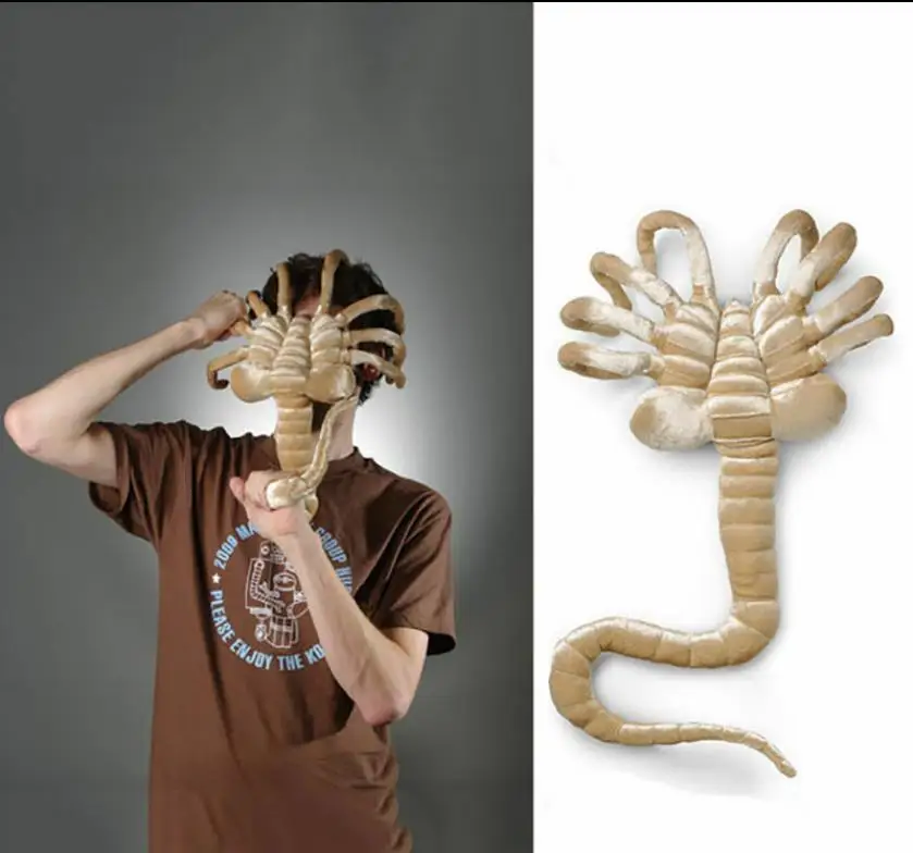 2 Chiếc Ngoài Hành Tinh Chestburster & Ngoài Hành Tinh Facehugger Sang Trọng Búp Bê Thú Nhồi Bông Quà Tặng Đồ Chơi