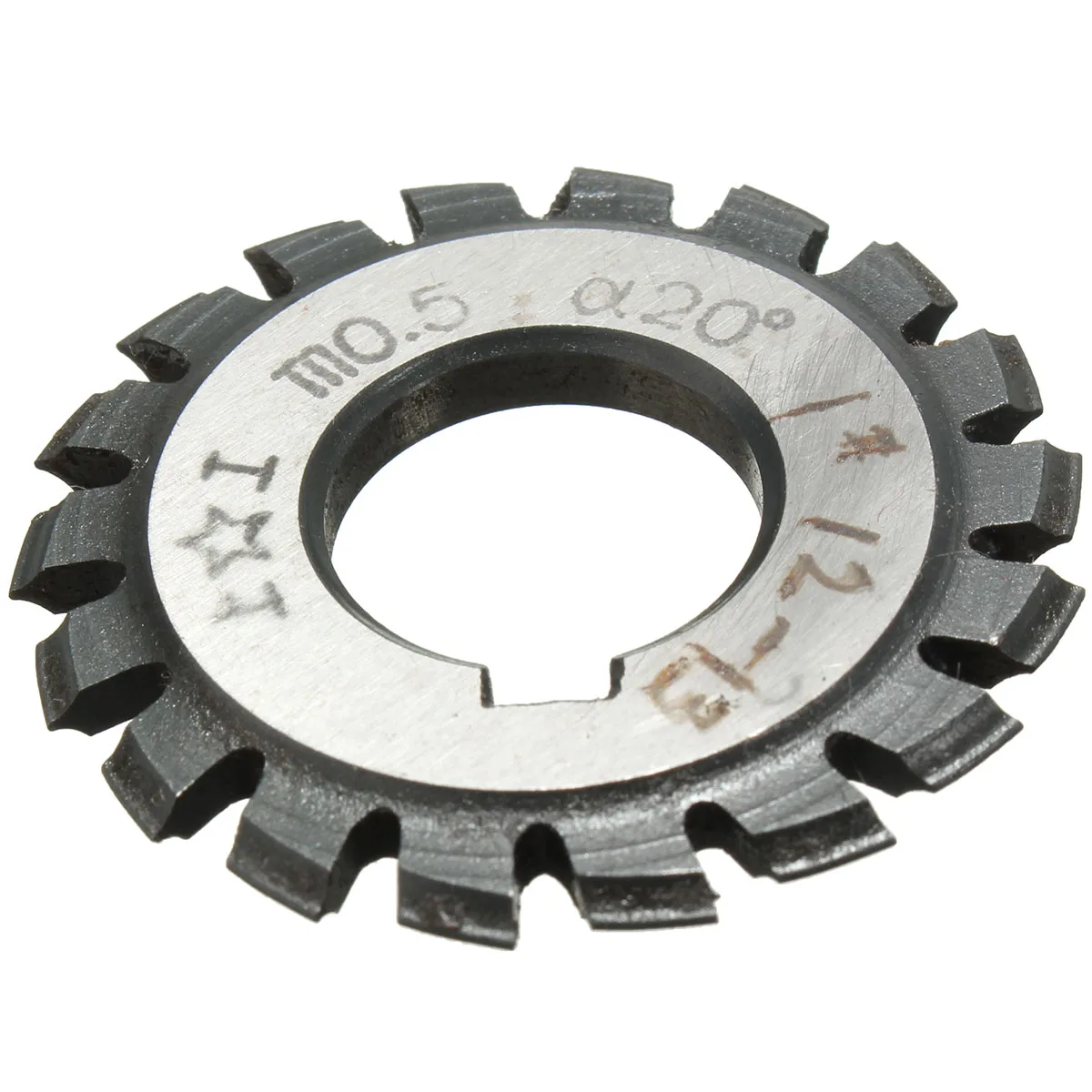 Imagem -05 - Fresadora de Engrenagens de Aço de Alta Velocidade Involute Ferramentas de Corte Módulo M0.5 Pa20 Graus 16 mm 18 Hss