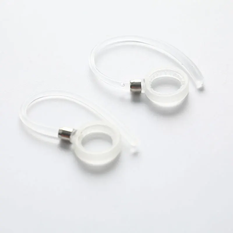 Gray Earhook Ear Hook Loop Earloop For MOTO H17 HX550 Bluetooth Headset Good Flexibility Earhooks