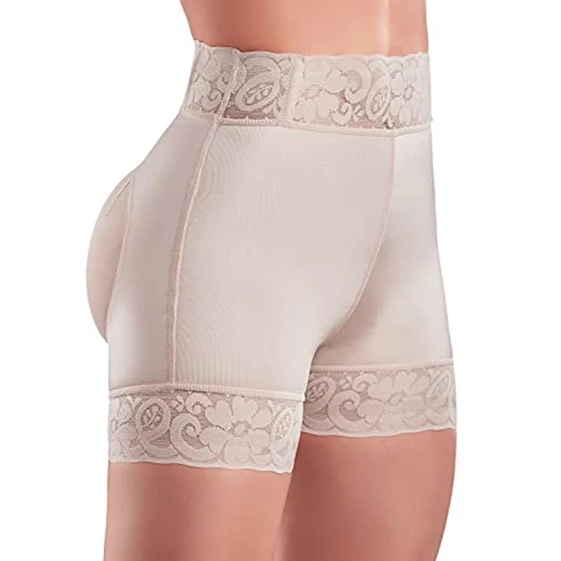 

Butt Lifter Shorts Fajas Colombianas High-Compression Girdles for Women Shapewear Lace Shorts Tummy Control Hip Enhancer Push Up