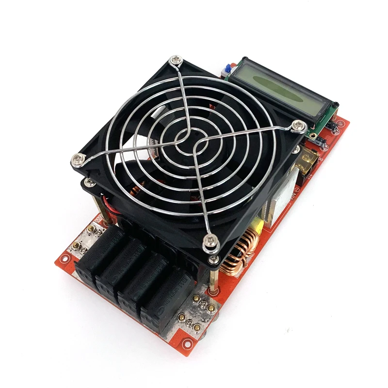 2000W ZVS  High Frequency Induction Heater Module Flyback Driver Heater Good Heat Dissipation + Coil +pump +power Adapter