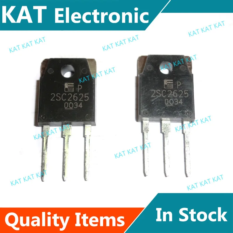 5 Pz/lotto 2SC2625 DIFFUSO TRIPLICE PIALLA TIPO AD ALTA TENSIONE AD ALTA VELOCITÀ di COMMUTAZIONE