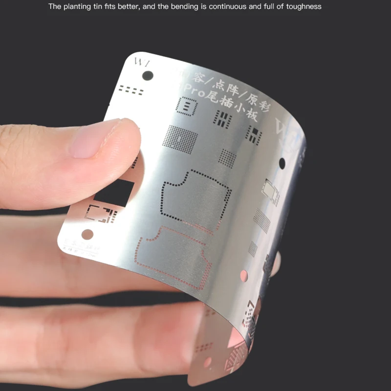 WL Dot Matrix Face ID schermo LCD cavo IC Chip Tin Template BGA Reball Stencil per iPhone X XS MAX XR 11Pro MAX