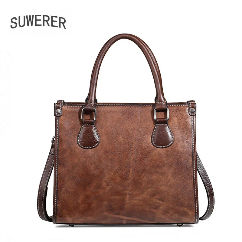 New leather Bag Real Cowhide Leather Bag Luxury Fashion leather Handbags Tote Female Bag Designer Women Bag