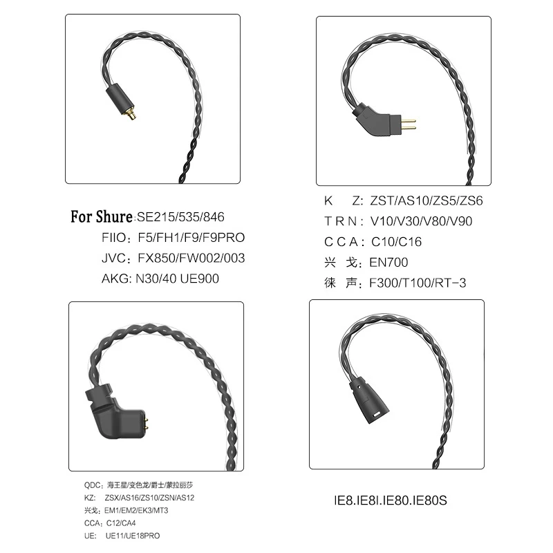 Bluetooth Upgrade Kabel Für Qualcomm QCC3034 Chip AptxHD Für Shure mmcx SE215 0,78 2pin Ie80 A2DC IE40PRO HIFI Kopfhörer ZSN PRO