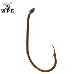 W.P.E Anzuelos Carpfishing – Acero Carbono con púas
