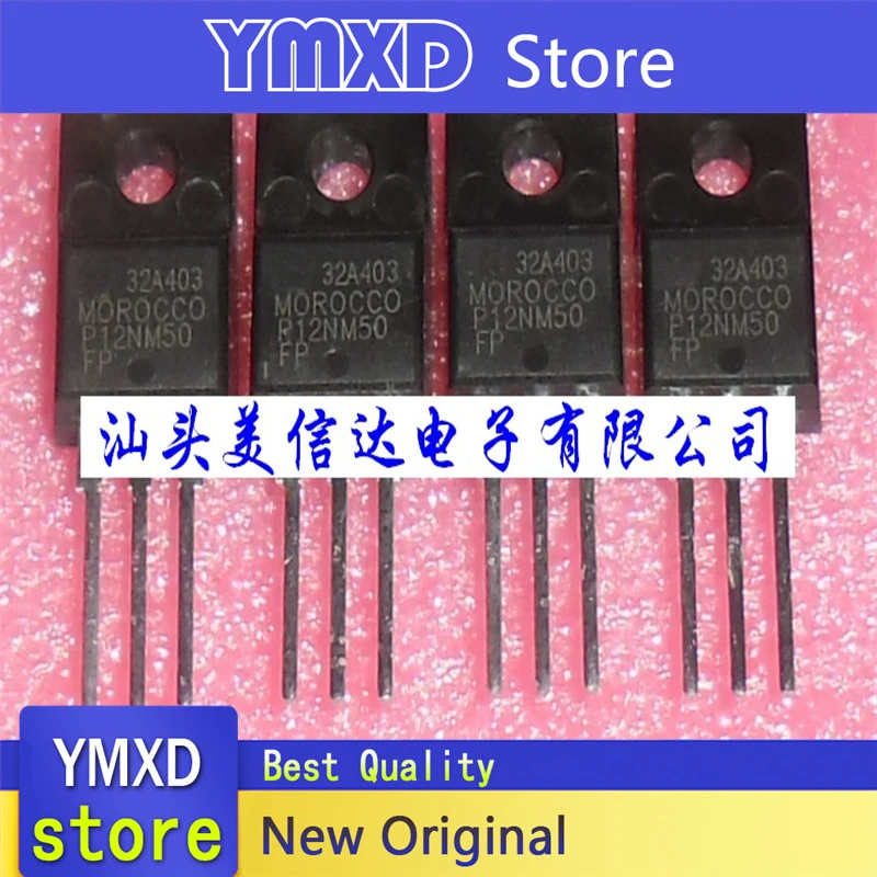 10pcs/lot New Original P12NM50FP STP12NM50FP 12A500V Field Effect Tube In Stock