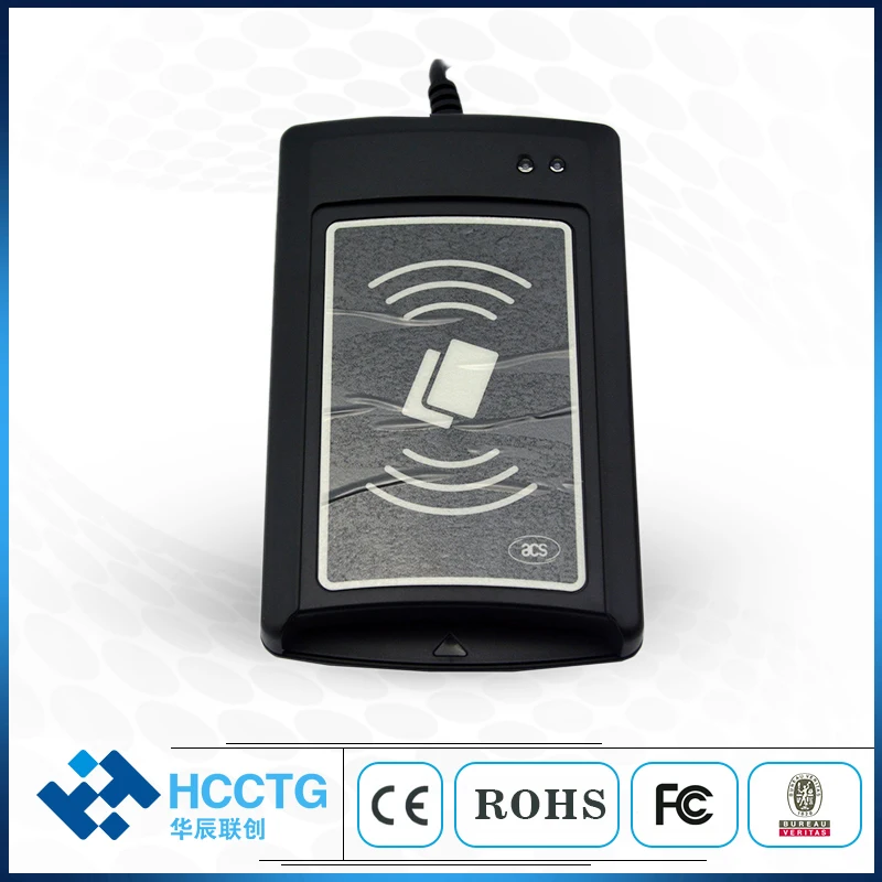 Dual Interface USB NFC + IC Chip Tablet PC ISO 7816 Smart Card Reader ACR1281U-C1 ACS Original