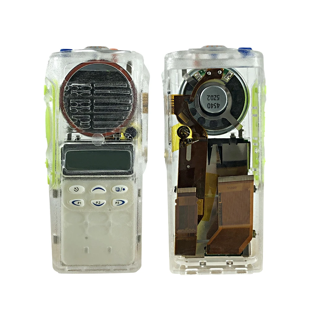 Walkie-talkies Replacement Repair Housing Case With Speaker & LCD Kit for HT1250 Limited-keypad Two Way Radio-VBLL