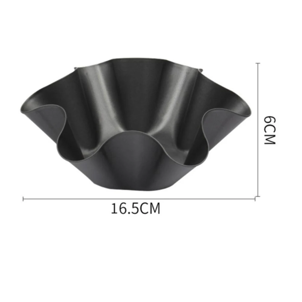 

2pcs Tortilla Bowl Molds Nonstick Tortilla Pan Set Thicken Steel Salad Bowl Bake Molds for Kitchen